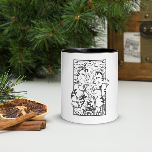Not-So-Lucky Cat Coffee Mug