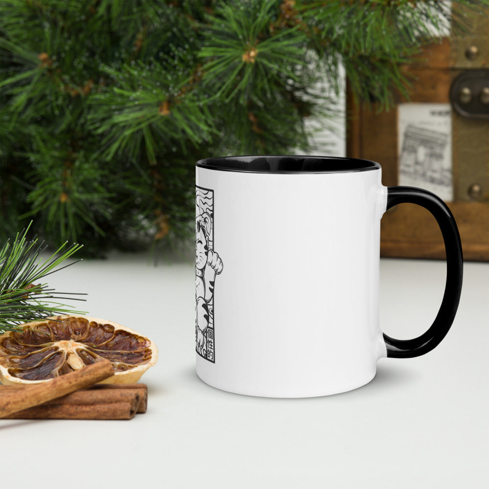 Not-So-Lucky Cat Coffee Mug