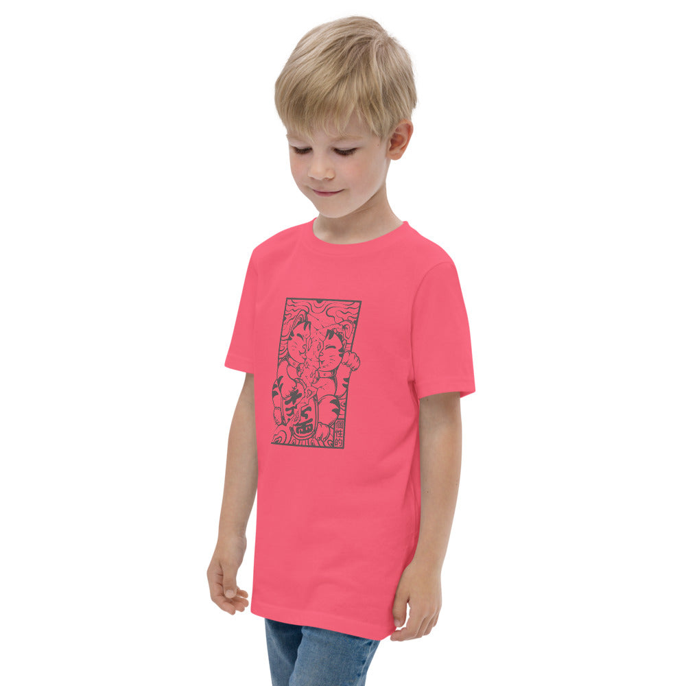 Not-So-Lucky Cat Youth jersey t-shirt