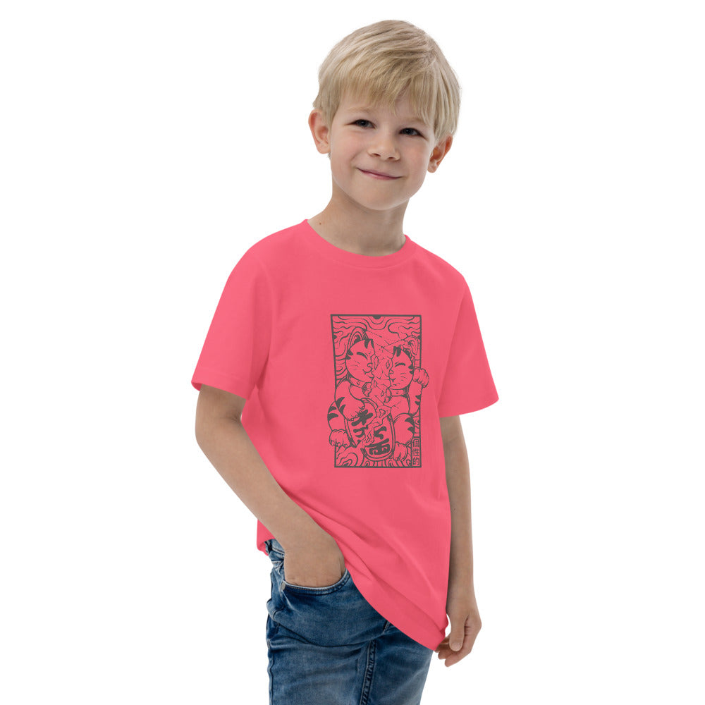 Not-So-Lucky Cat Youth jersey t-shirt