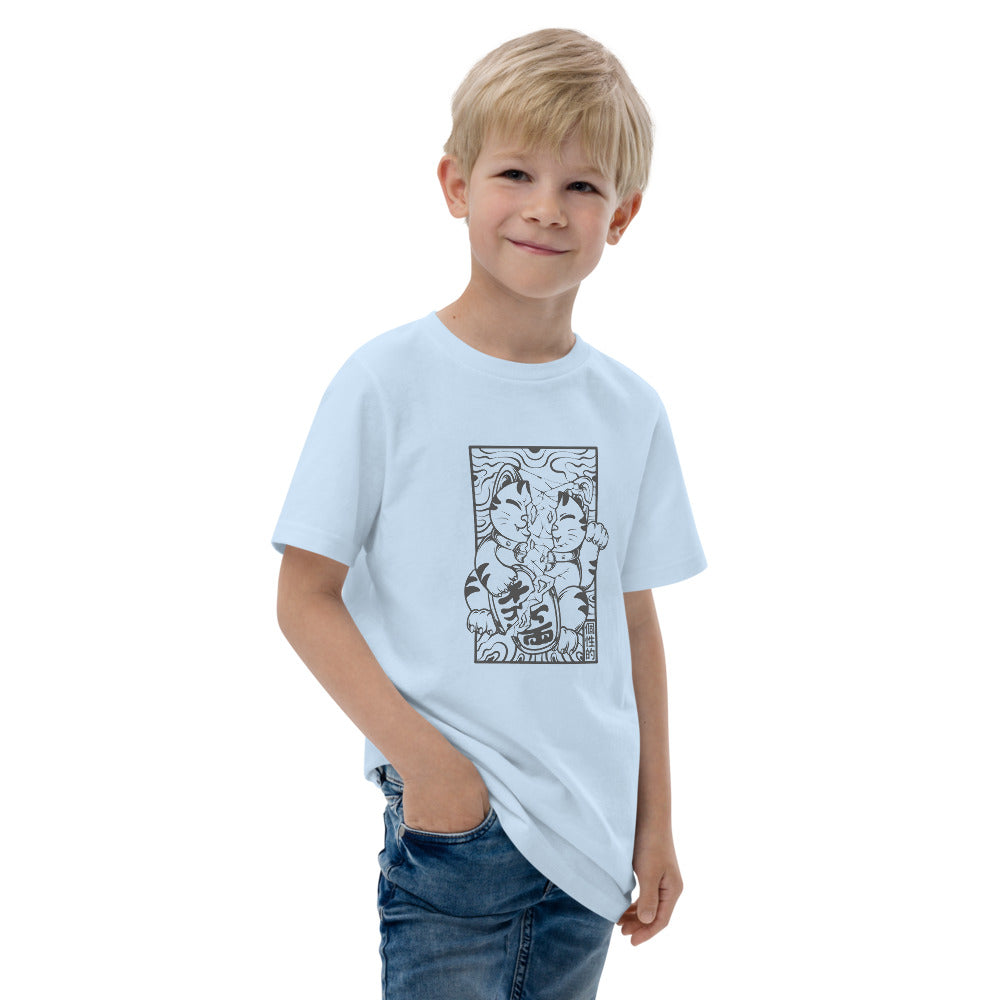 Not-So-Lucky Cat Youth jersey t-shirt