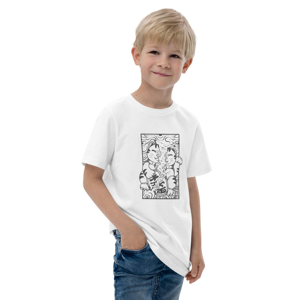 Not-So-Lucky Cat Youth jersey t-shirt